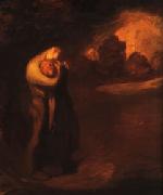 theophile-alexandre steinlen The Kiss Spain oil painting artist